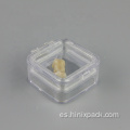 Caja de membrana de membrana de dientes de dentadura de plástico de 2 pulgadas